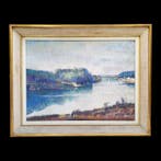 Bepi Galletti (1911-1993) - Paesaggio Fluviale, il Sile
