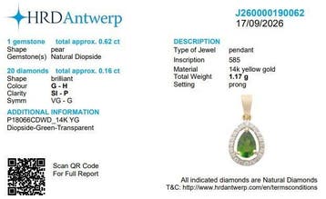 Ensemble de bijoux 2 pièces - 14 carats Or jaune - 3.20ct.