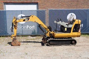 Veiling: Minigraver Caterpillar 301.6C Diesel 2008, Ophalen