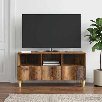 vidaXL TV Kast 102 x 34,5 x 50 cm Oud hout Bewerkt hout, Verzenden, Nieuw