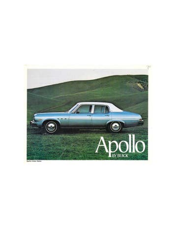 1973 BUICK APOLLO LEAFLET ENGELS (USA), Boeken, Nieuw