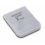 PS1 1MB Memory Card Grijs (Third Party) (PS1 Accessoires), Games en Spelcomputers, Spelcomputers | Sony PlayStation 1, Ophalen of Verzenden