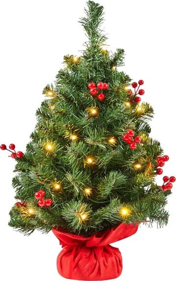 2dekans | Yaheetech Tafelkerstboom Met Verlichting – 38 x 38, Ophalen of Verzenden