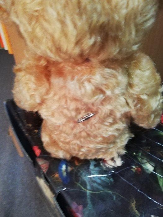 Steiff - Figure - Draaiorgel Beer - Blond Mohair, Antiek en Kunst, Antiek | Speelgoed