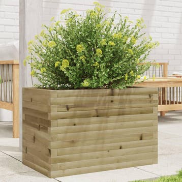 vidaXL Plantenbak 70x40x45,5 cm geïmpregneerd grenenhout, Verzenden