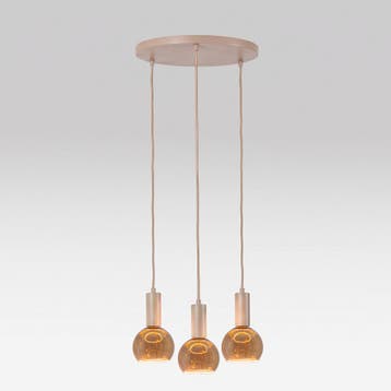 Moderne Hanglampen Dari 3-lichts Hanglamp Zand, Verzenden, Nieuw