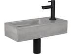 Differnz Jukon - Fonteinset - Wasbak Beton - Lichtgrijs -, Verzenden, Zo goed als nieuw
