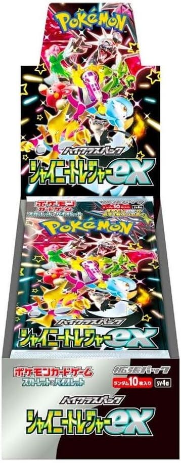 Booster Box Pokemon Shiny Treasure ex - Breid je deck voo..., Verzenden, Gebruikt, Boosterbox, Foil