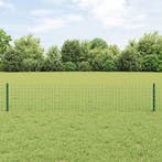vidaXL Hekpaal. 5 pcs Groen 80 cm Staal, Tuin en Terras, Palen, Balken en Planken, Verzenden, Nieuw