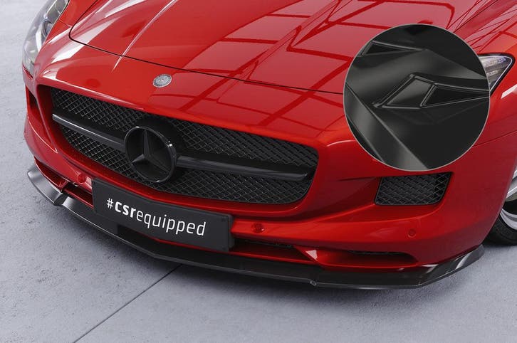 Cup spoilerlip met ABE voor Mercedes Benz SLS AMG (197) CSL4, Autos : Pièces & Accessoires, Carrosserie & Tôlerie, Envoi
