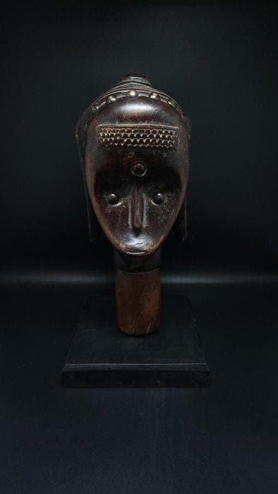 Prachtig hoofd van een reliquaarwachter - Giftand - Gabon, Antiquités & Art, Art | Art non-occidental