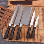 Keukenmes - hars, handgemaakt staal - Noord Amerika