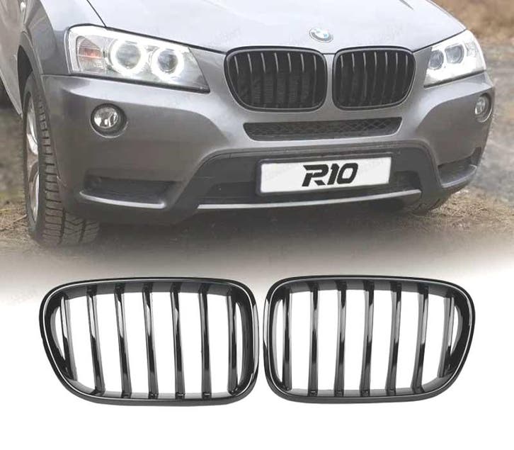 Calandres Pour Bmw X3 F25 10-14 M Performance Noir Brillant, Autos : Pièces & Accessoires, Carrosserie & Tôlerie, Envoi
