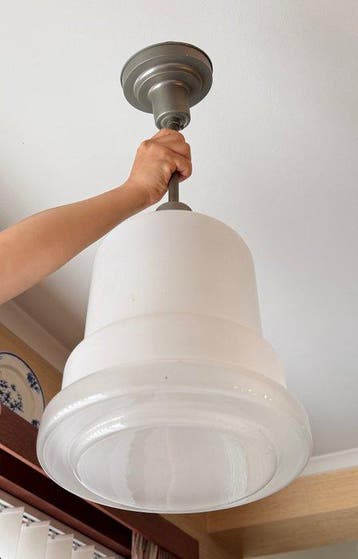 Philips - Plafondlamp - Opaline glas