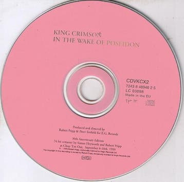 King Crimson – In The Wake Of Poseidon (CD, 2000), Verzenden, Gebruikt