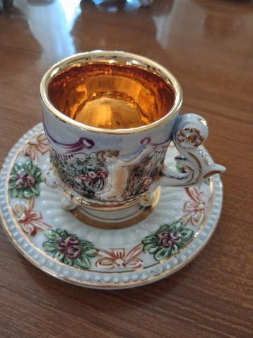 Capodimonte - Service à café pour 12 personnes (12) -