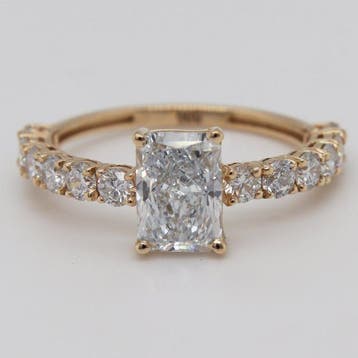 Zonder minimumprijs - Ring - 14 karaat Geel goud - 2.39ct., Nieuw