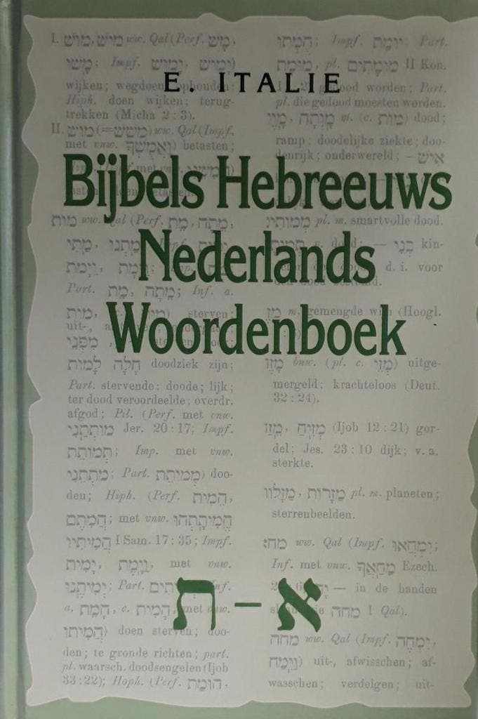 WOORDENBOEK BIJBELS HEBREEUWS/NEDERLANDS 9789080232518, Livres, Dictionnaires, Envoi