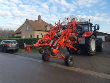 Kuhn GF 10802 T Digidrive, Ophalen