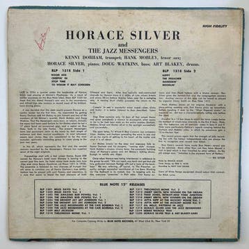 Horace Silver - Horace Silver and The Jazz Messengers -, Nieuw in verpakking