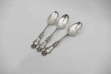 R. Wallace & Sons, Connecticut - Lepel (3) - .925 zilver -