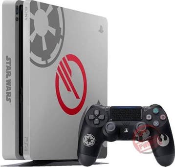 Playstation 4 Slim 1TB Star Wars Edition + V2 Controller, Games en Spelcomputers, Ophalen of Verzenden, Zo goed als nieuw