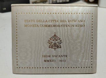Vaticaan. 2 Euro 2013 Sede Vacante (Zonder minimumprijs)
