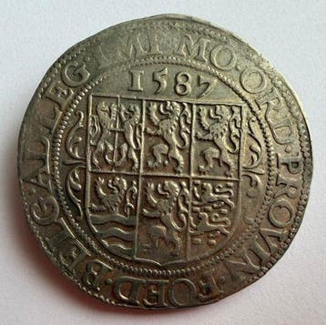 Nederland, Holland Leicester Rijksdaalder 1587