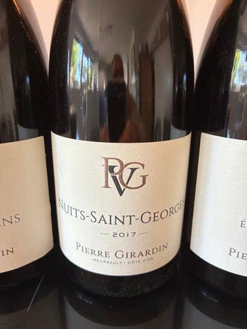 2018 Pierre Girardin, Pommard Les Vaumuriens 2019 Volnay