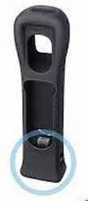 Wii Motion Plus Adapter Zwart + Beschermhoes, Ophalen of Verzenden, Zo goed als nieuw