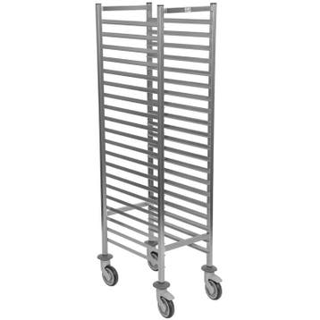 Regaalwagen | RVS | 20 Etages (1/1 GN) | Wielen |, Verzenden, Nieuw in verpakking