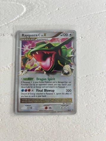 Pokémon - 1 Card - Rayquaza C lv. X 47DP Foil - Various sets