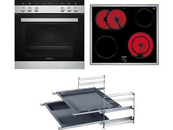 Inbouw oven set Siemens EQ411TA10, Elektronische apparatuur, Ovens, Verzenden, Zo goed als nieuw