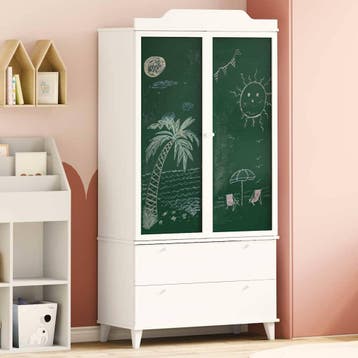 vidaXL Creatieve opslag voor kinderen ROROS Wit 90 x 45 x, Huis en Inrichting, Verzenden, Nieuw