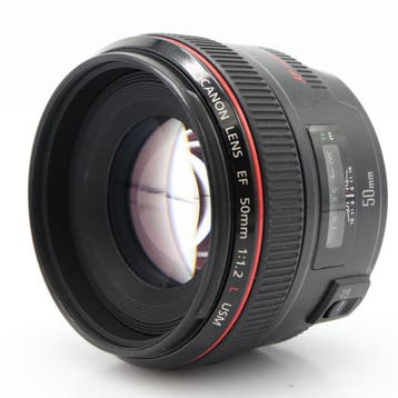 Canon EF 50mm F/1.2 L USM | Occasion, Ophalen of Verzenden, Nieuw