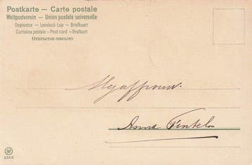 Fantaisie - Carte postale (161) - 1900-1960, Verzamelen, Postkaarten | Buitenland, Gelopen