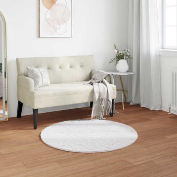 vidaXL Antislip vloerkleed van imitatie konijnenbont OLITE, Verzenden, Nieuw