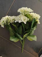 Hortensia Hydrangea Groot Wit Zijdenbloem 54 cm