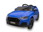 Audi Q7 elektrische kinderauto, 12 volt, rubber banden en me, Ophalen of Verzenden, Nieuw