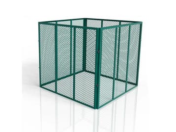 Veiling - Metalen compostbak / Tuincompostbak / Bladkorf - T, Tuin en Terras