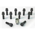 H&R Wielboutenset konisch M14x1.25 - Lengte 28mm - Zwart - 1, Auto-onderdelen, Verzenden, Nieuw