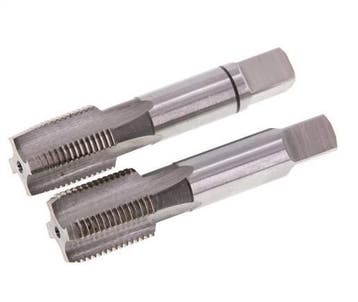 2-Delige Draadtap G 3/8 DIN 5157 (DIN  253), Doe-het-zelf en Bouw, Gereedschap | Handgereedschap, Verzenden, Nieuw