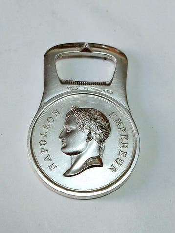 Christofle - Flessenopener - Verzilverd - Napoleon