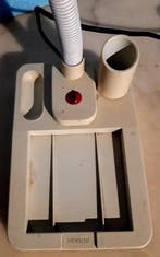 Space Age - Lampe de table (2) - Composite - Col de cygne -