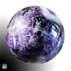 Gratis verzending! - Geslepen bol van amethistkristal -
