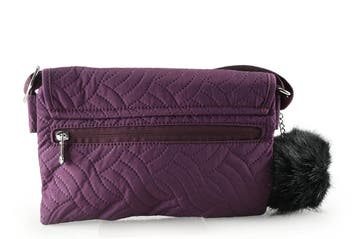 Kipling Schoudertas Paars, Verzenden, Zo goed als nieuw, Paars