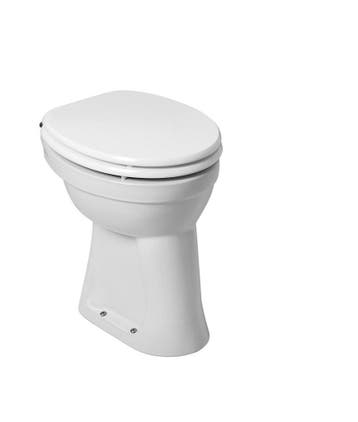 Toiletpot Wiesbaden Staand verhoogd +6 AO Wit (exclusief, Bricolage & Construction, Ophalen of Verzenden, Overige typen