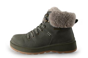 Skechers Snowboots in maat 39 Groen, Kleding | Dames, Skechers, Verzenden, Snowboots, Zo goed als nieuw