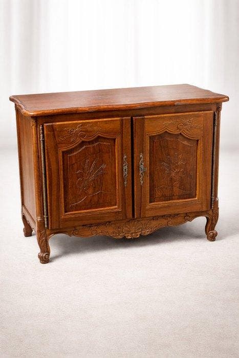 Meuble dappui - Eik, massief - Buffet Bas Normand, Antiquités & Art, Antiquités | Autres Antiquités