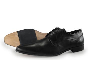 Manfield Veterschoenen in maat 47 Zwart, Kleding | Heren, Manfield, Verzenden, Zwart, Zo goed als nieuw